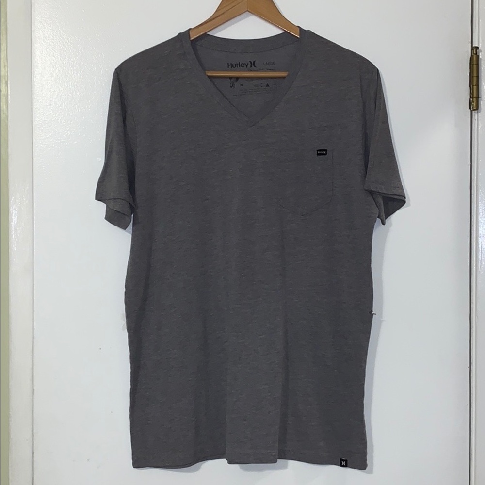 Hurley V-neck Shirt (gray)